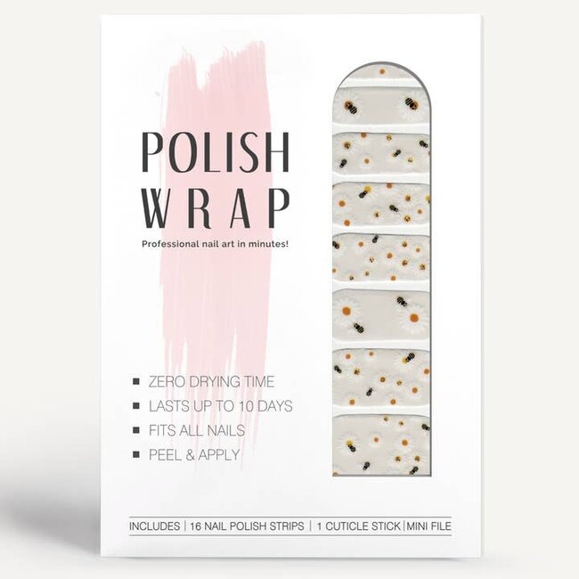 Polish Wrap Nail Polish Strips - Bee's Knees