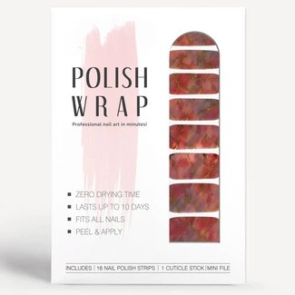 Polish Wrap Nail Polish Strips - Rose Quartz