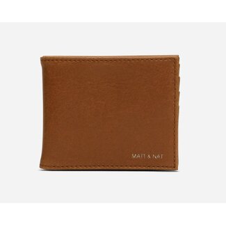 Matt & Nat Rubben Vintage Men's Folded Wallet in Chili