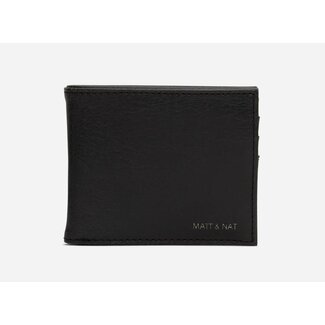 Matt & Nat Rubben Vintage Men's Folded Wallet in Black