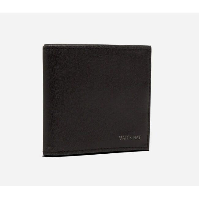 Matt & Nat Rubben Vintage Men's Folded Wallet in Black