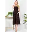 Cherry Print Cami Maxi Dress
