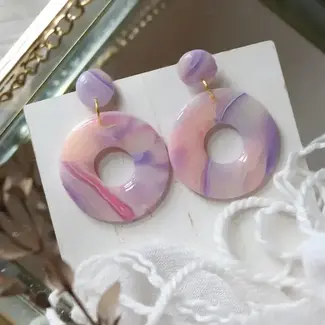Petal & Posy Amethyst Earrings Vol 2