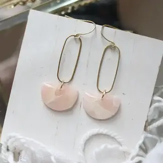 Petal & Posy Rose Water Earrings
