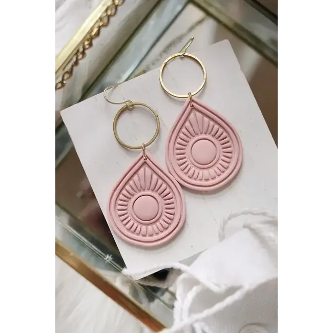 Petal & Posy Sunray Earrings in Fresco