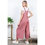Luci - Floral Overalls in Pink