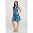 Hedgehog Mushroom Berry Print Dress