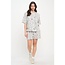 Rooster Floral Print Relaxed Fit T-Shirt
