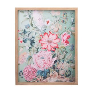 Textured Colorful Blooms Wall Decor