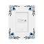 Blue & White Watercolor Floral 4x6 Frame (more designs)