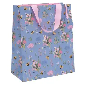 Large Bag - Sd Bee Meadow Blue