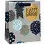 Large Luxury Gift Bag - Blue Balloons