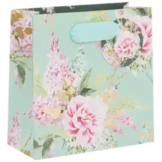 Small Bag - Sd Peonies/Foxglove