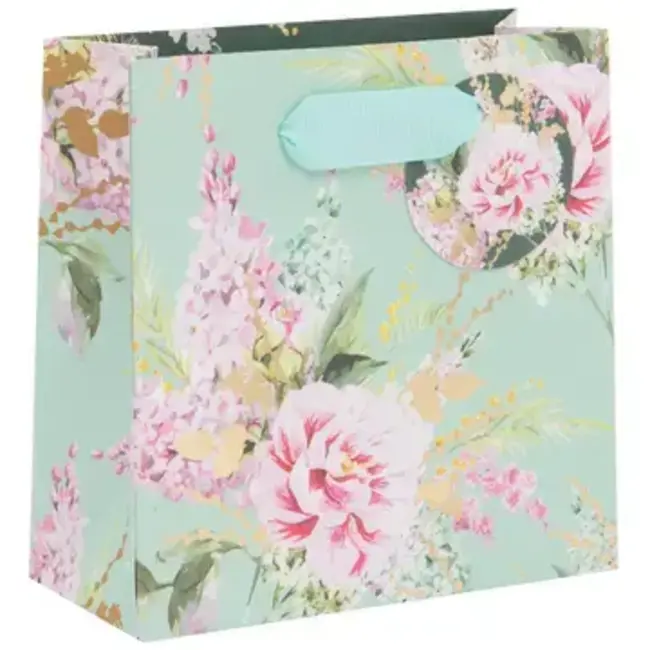 Small Bag - Sd Peonies/Foxglove