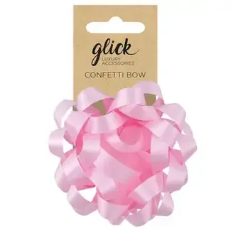 Bow Confetti Baby Pink