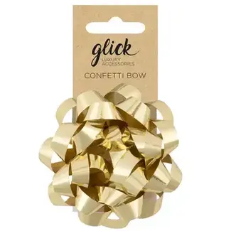 Bow Metallic Gold