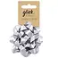 Bow Metallic Silver