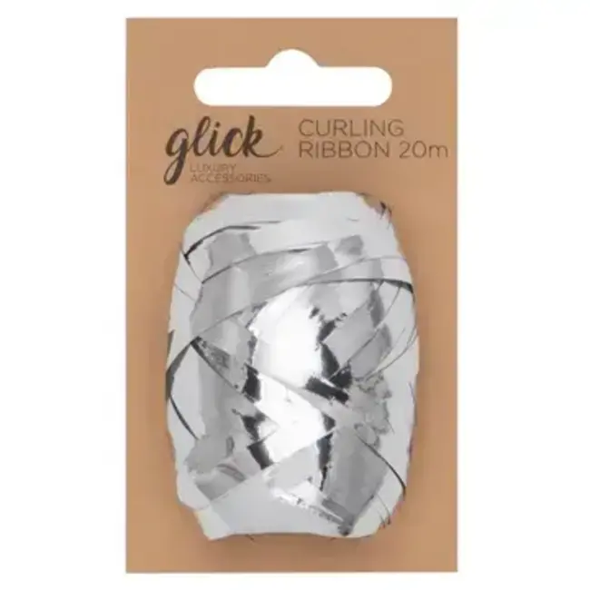 Curling Metallic Silver