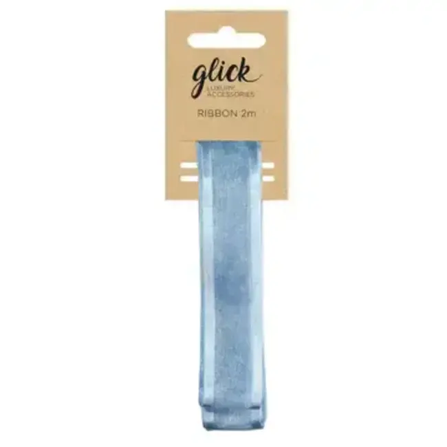 Ribbon Satin Edge Baby Blue