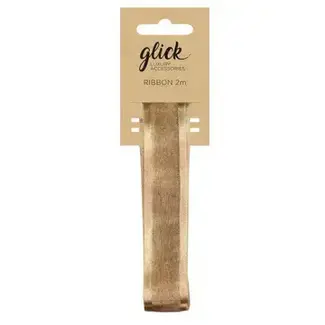 Ribbon Satin Edge Gold