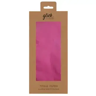 Tissue Plain Hot Pink