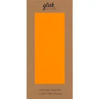 Tissue Plain Neon Orange