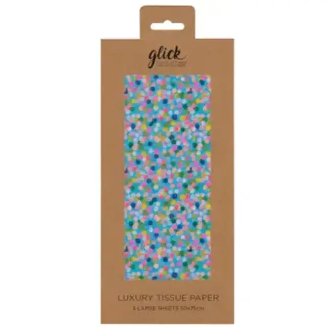 Tissue - Spotty Blue
