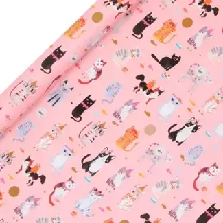 Roll Wrap 4M Ps Whiskers Pink