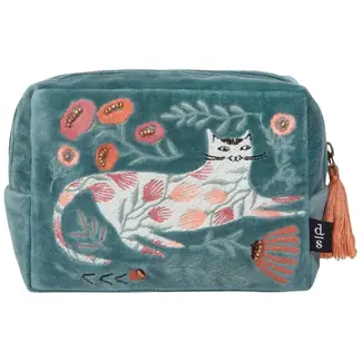 Danica Imports Catbloom Embroidered Pouch