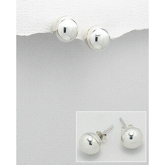 Sterling Studs - Silver Balls XL