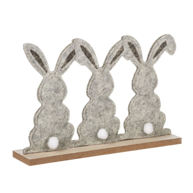 Felt Rabbit Tabletop Decor
