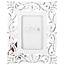 Distressed White Carved Scroll 4x6 Frame (more designs)