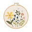 Embroidered Floral Wall Decor (more designs)