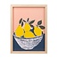 Framed Lemon Modern Still Life Wall Decor (more designs)