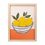 Framed Lemon Modern Still Life Wall Decor (more designs)