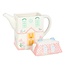 Pastel House Shaped Teapot