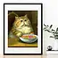 Wolf Shop Art Print - Fruit Loops Renaissance Fancy Cat