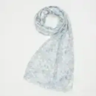 Fable England Running Bunny Blue Lightweight Scarf