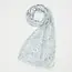 Fable England Running Bunny Blue Lightweight Scarf