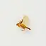 Fable England Enamel Flying Robin Brooch