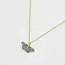 Fable England Deco Butterfly Blue Necklace