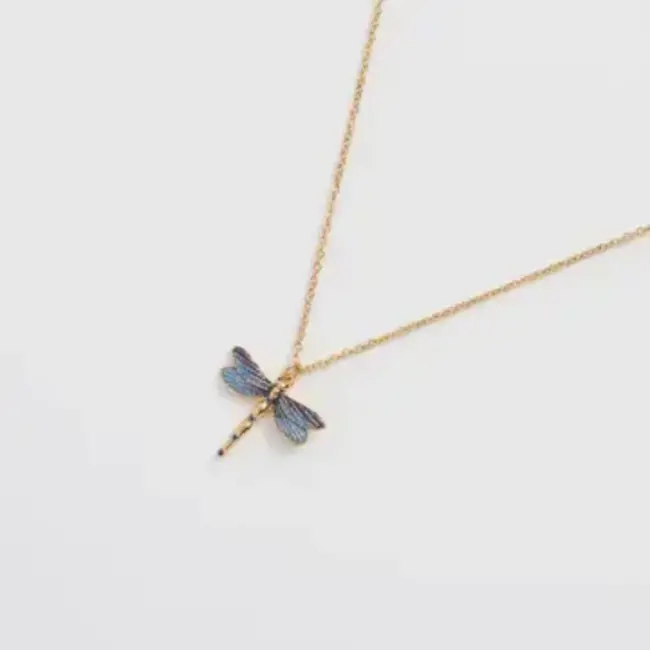 Fable England Dragonfly Necklace