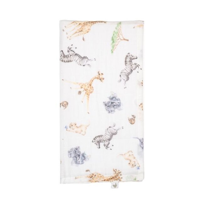 Wrendale Muslin Blanket Gift Set - Little Savannah