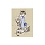 WRENDALE A6 Cat Notebook - Three's a Crowd