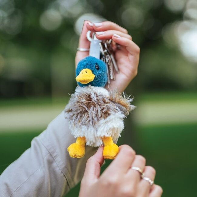 Wrendale Duck Plush Keyring