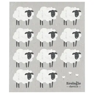 Danica Imports Counting Sheep Swedish Sponge Cloth
