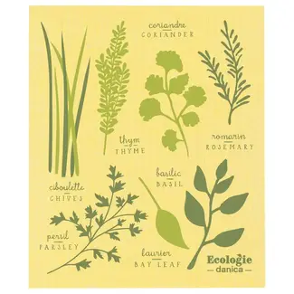 Les Fines Herbes Swedish Sponge Cloth