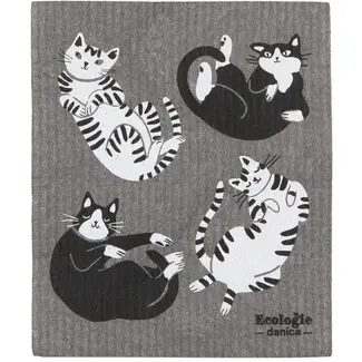 Danica Imports Meow & Furever Swedish Dishcloth