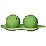 Danica Imports Funny Food Salt and Pepper Shakers Set of 2
