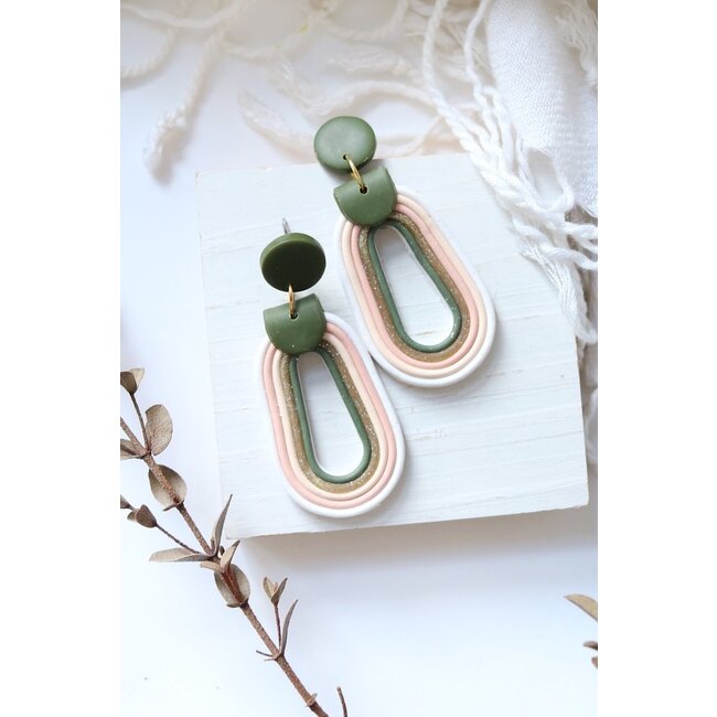 Petal & Posy Reverie Polymer Clay Earrings